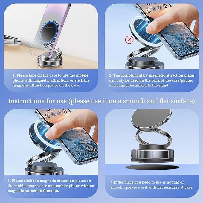 2025 Newest Vacuum Magnetic Phone Holder