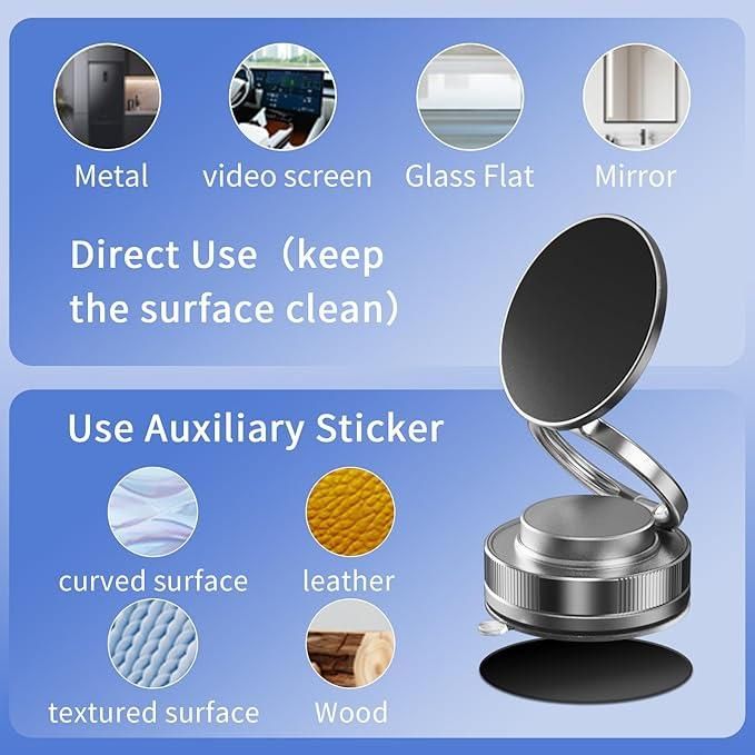 2025 Newest Vacuum Magnetic Phone Holder