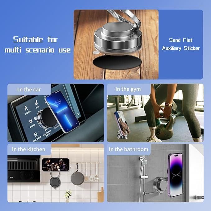 2025 Newest Vacuum Magnetic Phone Holder