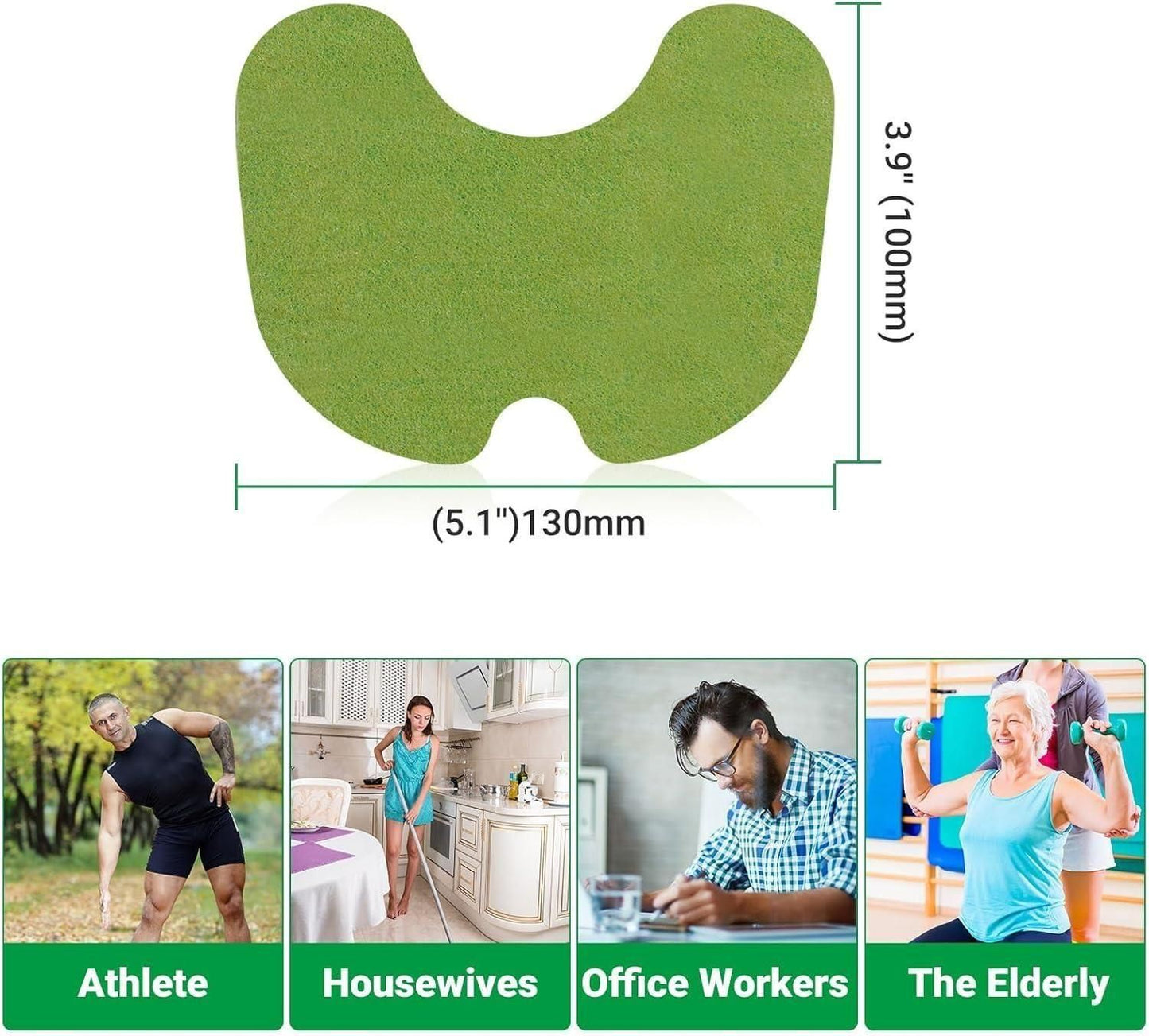 Daily Herbal Knee Pain Relief Patches (Pack of 10,20,30 Patches Kit)