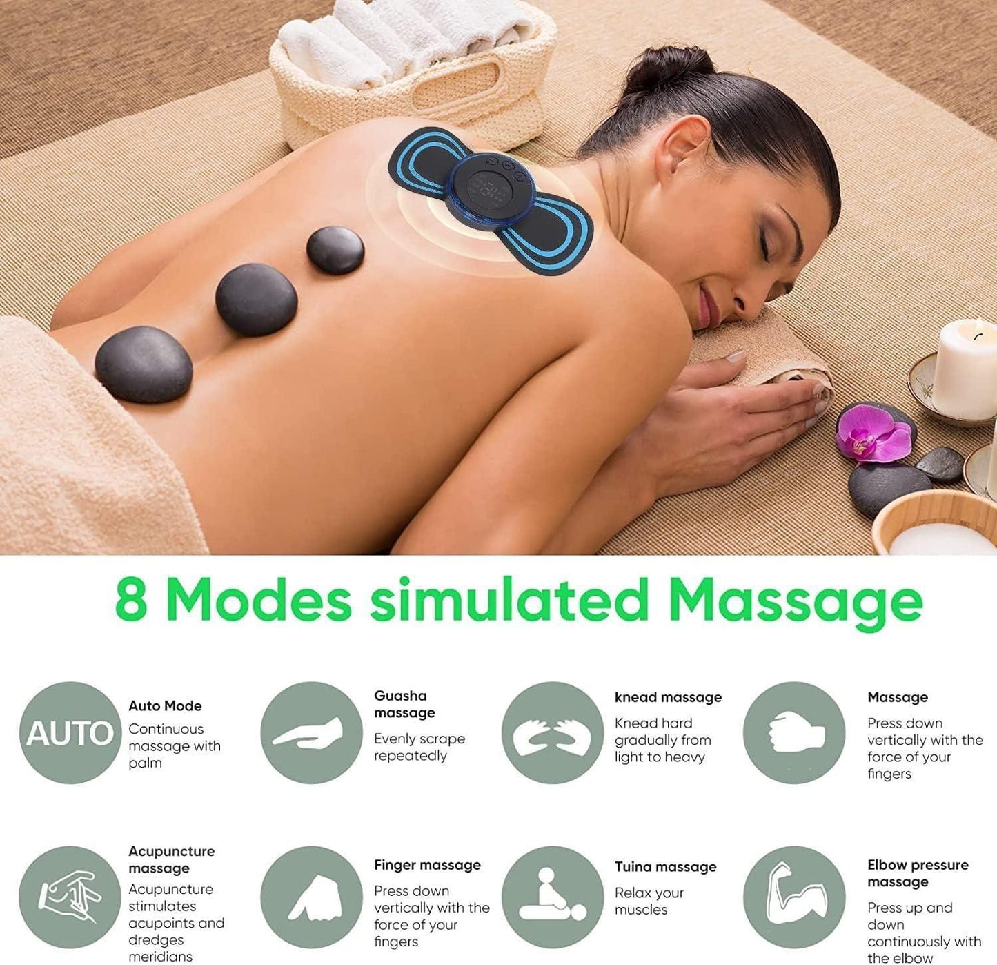 Powerful Body Massager – Relieves Pain, Stress & Fatigue